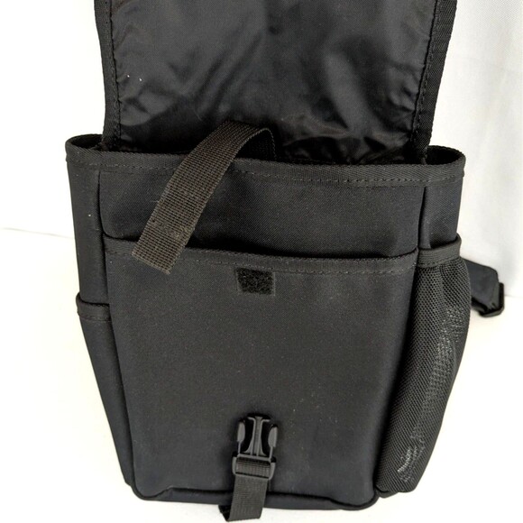 Vintage 90s Y2K Nike Crossbody Sling Bag Embroidered Logo Black Backpack main image 5